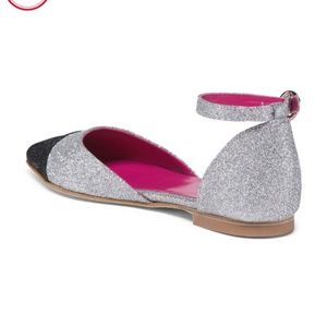 FERCA 81 Made In Italy Ankle Strap Flats, 9